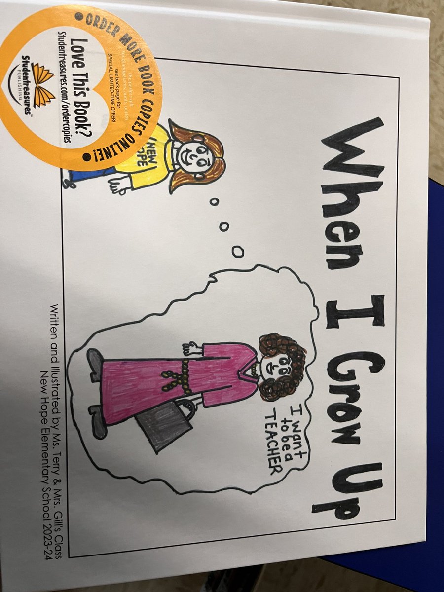 New Hope Kinder Scholars are published  authors and illustrators!!! Congratulations Ms. Terry and Kindergarten Authors