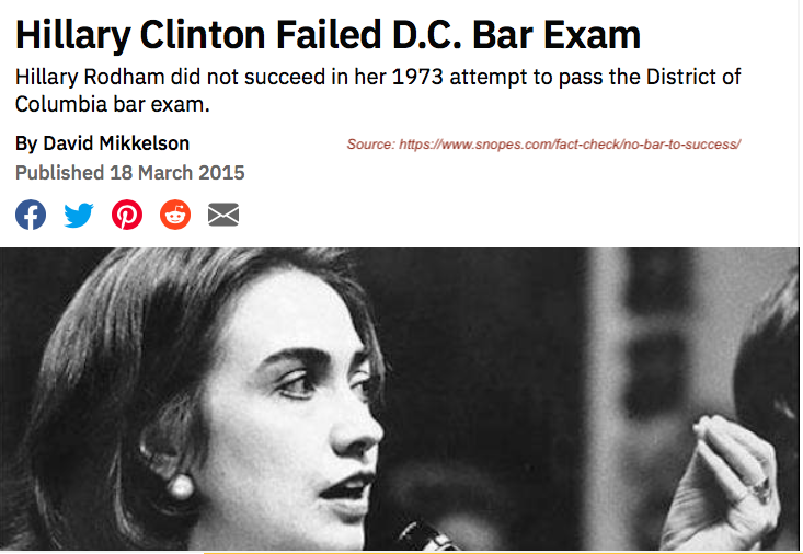 rdsathene's tweet photo. @GDebatta They should get two chances at the exam, just like Secretary Clinton required to pass the bar exam (technically her second pass was in an easier jurisdiction).
#StillWithHer #HillaryMen #KHive #OnwardTogether https://t.co/o2loHCMryE