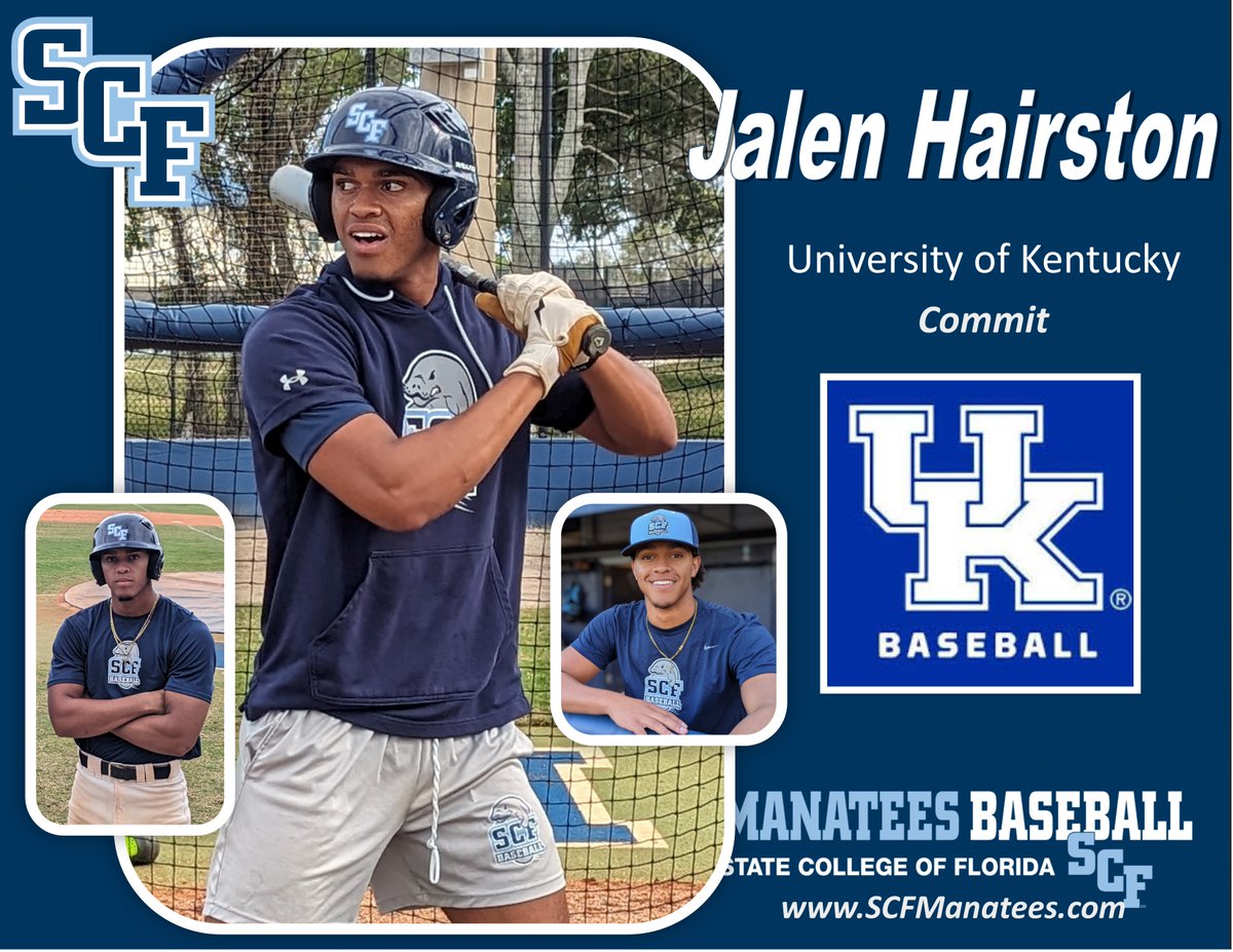 .<a href="/UKBaseball/">Kentucky Baseball</a> is getting an exceptional athlete in Jalen Hairston with the intangibles to continue being very successful at the next level &amp; beyond. He understands the importance of teamwork &amp; strives for the highest level of mental performance. His character is lived out!!