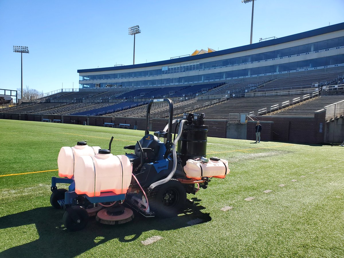 ChattanoogaFC's tweet photo. New P-REX paint remover machine arrived to Finley Stadium this week. It will cut the field conversion time in half. https://t.co/qspIn4m7eE