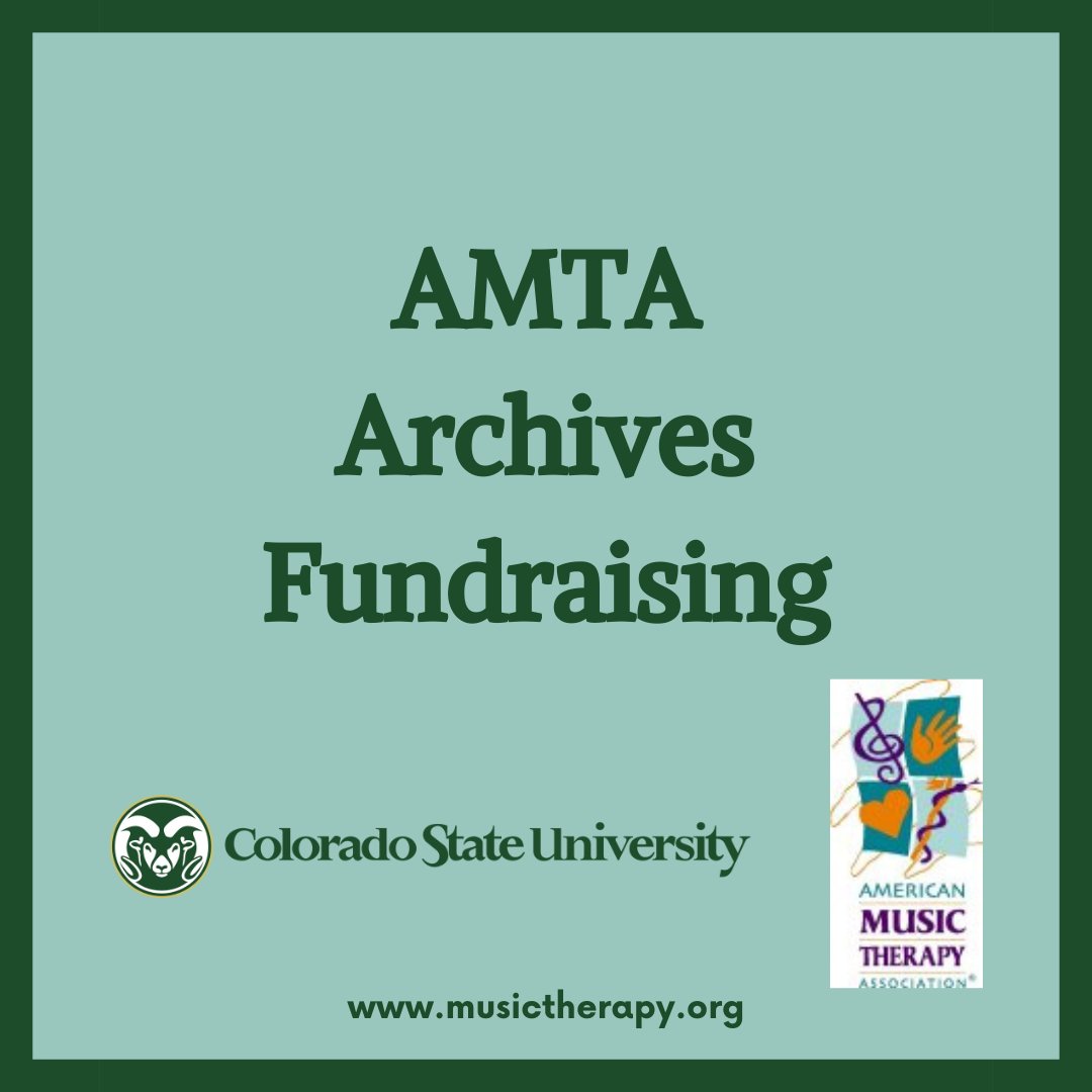 As many know the AMTA Archives are housed at Colorado State University. A scrapbook with mold damage was donated to CSU as part of the AMTA special archive collection. Refer to the LinkTree in our Bio under 'Latest News' for the link to the full story and to donate.