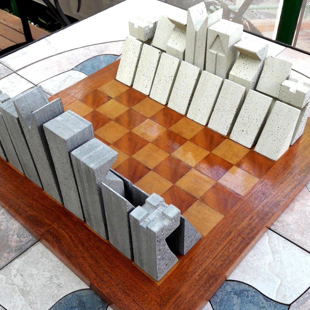QuimeraVe's tweet photo. … El juego ciencia en concreto… (2)

No incluye tablero.

#Handmade in #Concrete by #QuimeraCreativa  in #Venezuela   

📱Whatsapp+58.412.328.28.30 (just messages) 

#Diseño #DecoraciónDelHogar #ConcreteWork #BetonDesigne  #Chess #Ajedrez https://t.co/dfeeksig13