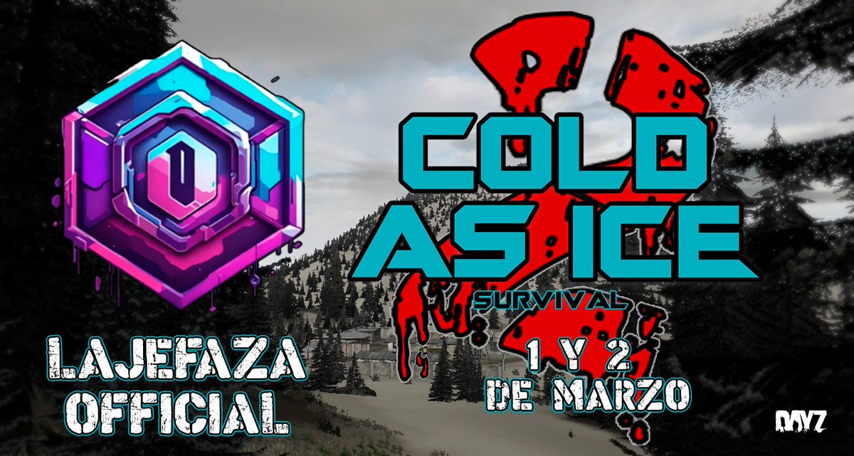 LaJefazaOficial's tweet photo. 🧟🥶 CONFIRMADA para el EVENTO de DAYZ 🥶🧟‍♀️ ¡¡¡¡QUE GANAS TENGOOOO!!!! 😍😍

El evento es en #Namalsk lugar donde nunca he ido 🤣🤣 ¡Así que toca practicar! 🥷 ¿Quieres apuntarte? ¡Aún estás a tiempo! 🙄

¡Muchas gracias por esta oportunidad! 💪🎮
#dayz #evento #coldasice #hype https://t.co/EBtJczqXYl