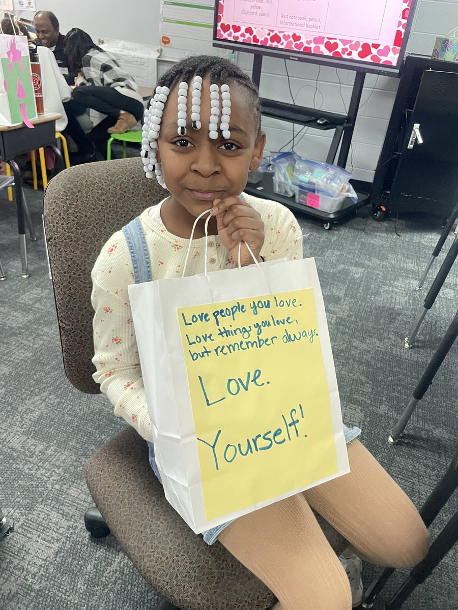Happy Valentine’s Day. May we all live like my sweet third grader. ♥️ <a href="/BlueAshElem/">Blue Ash Elementary</a>