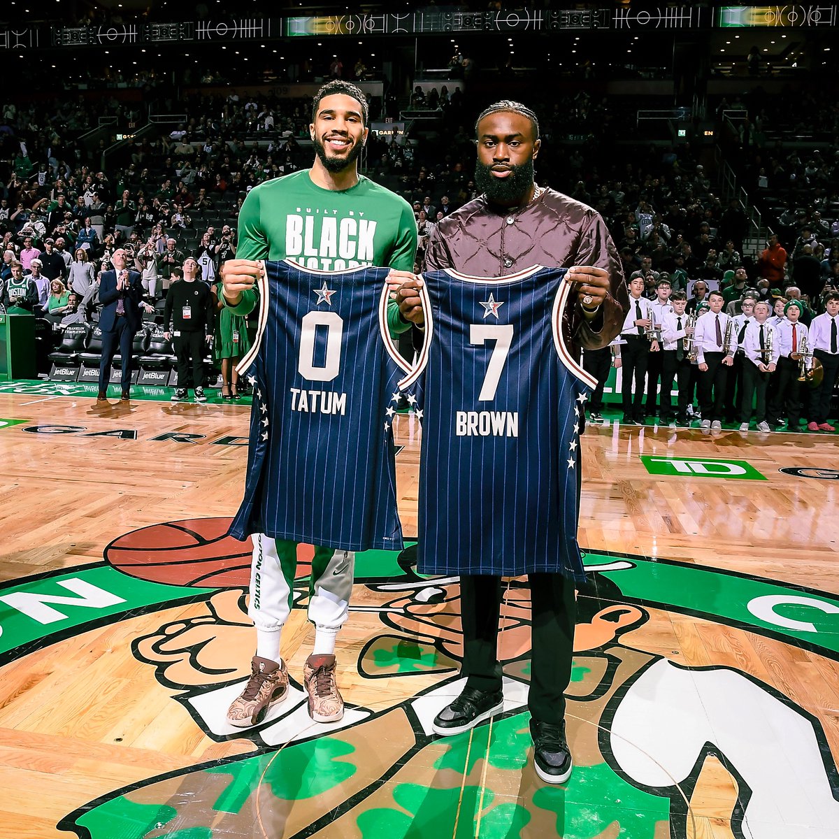 celtics's tweet image. We're coming for you #NBAAllStar ⭐️⭐️