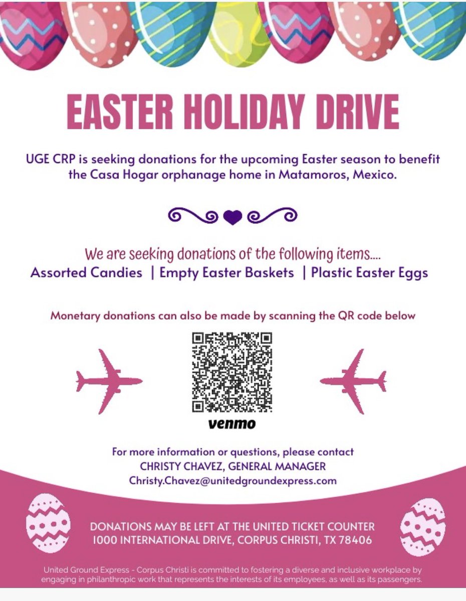 '🐰🌷 Hey everyone! As Easter approaches, let's spread some love and kindness. I'm organizing a charity with @MorganDon72. Whether it's donating food, toys, or your time, every little bit helps! Let's make a difference together. #EasterCharity #SpreadLove #TeamCRP✈️