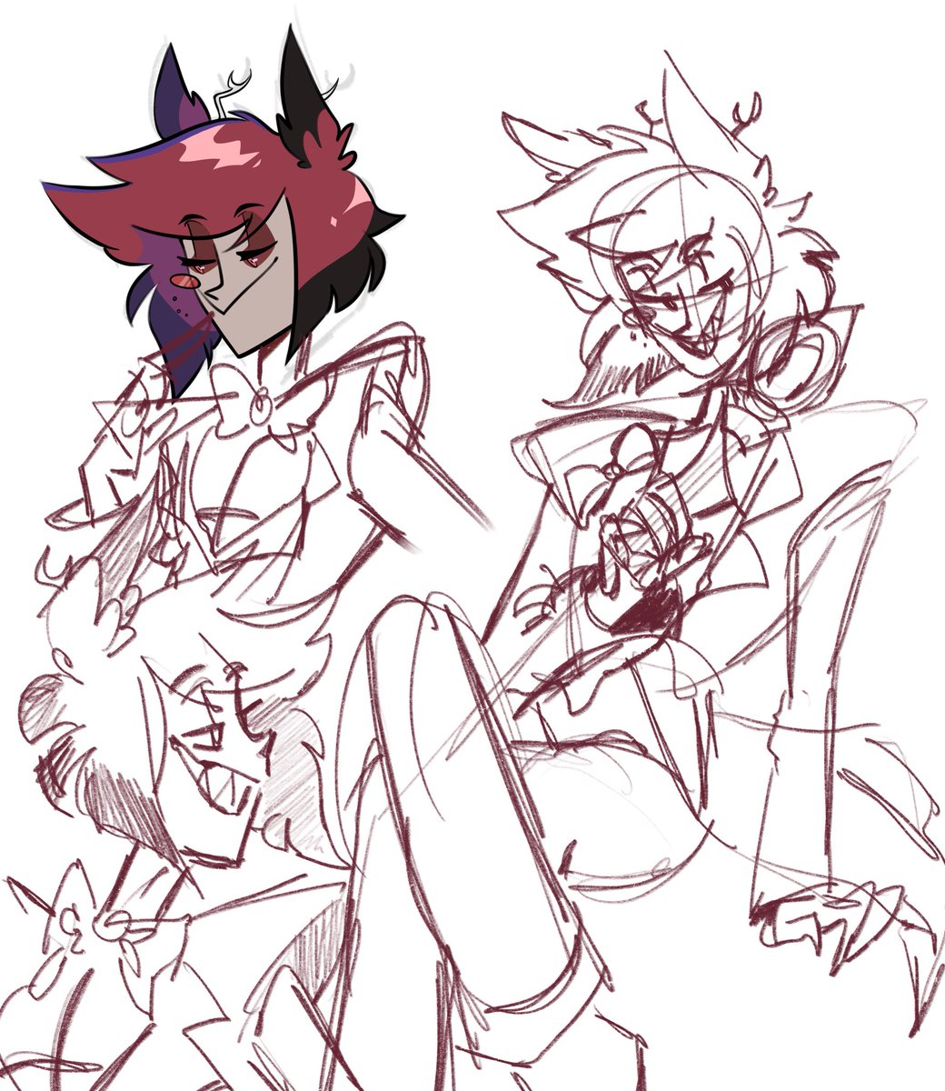 enilemoon's tweet photo. Obsession goes hard fr (help)

#Alastor #HazbinHotel https://t.co/ERaUon635s