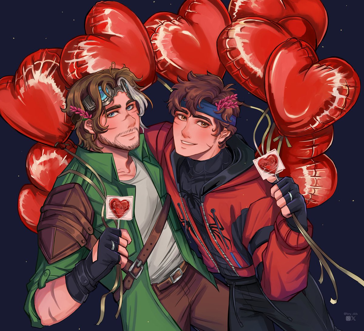 “Paletitas de corazón<3”

Feliz día de San Valentín❤️‍🩹

#qsmpfanart #qsmpart #guapoduo #guapoduofanart #ValentinesDay  #cellbitfanart #roierfanart