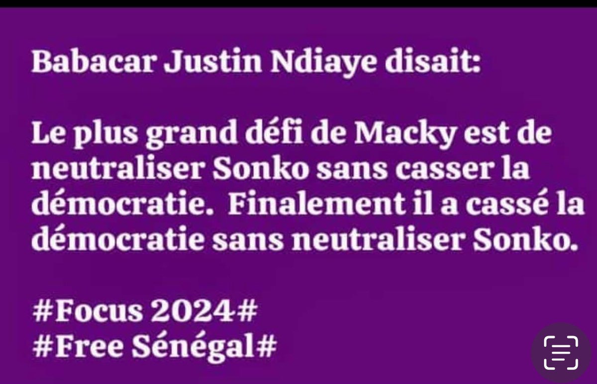 AdamaBarham's tweet image. #Free_senegal 
#Focus_25_Fevrier 
#Diomaye_President