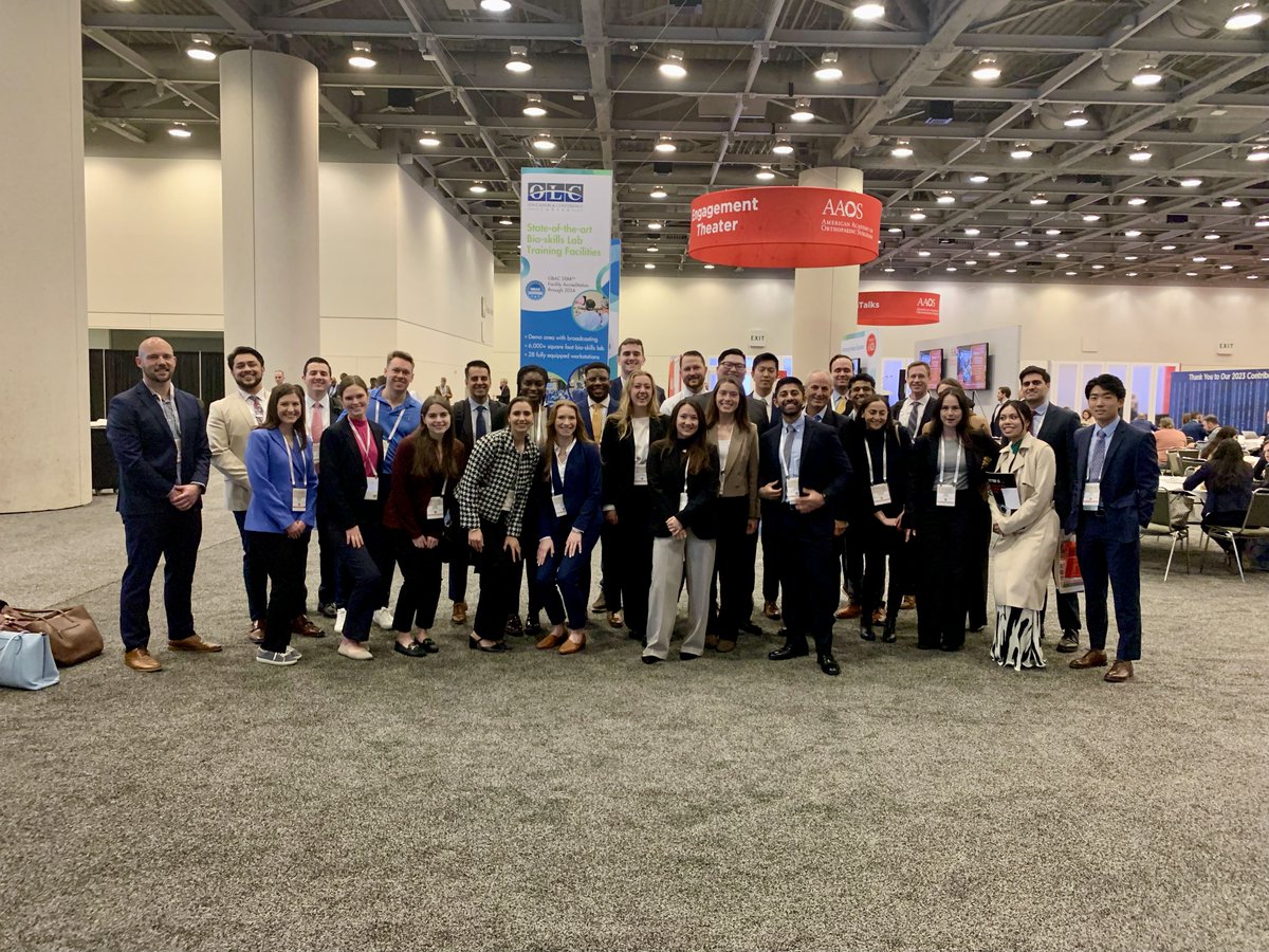 MSOSOrtho's tweet photo. We had an incredible time meeting up with our MSOS family at AAOS! A huge thank you to all the members who make up this group. Looking forward to future initiatives and seeing the organization continue to grow. https://t.co/aW6fRfgXTc