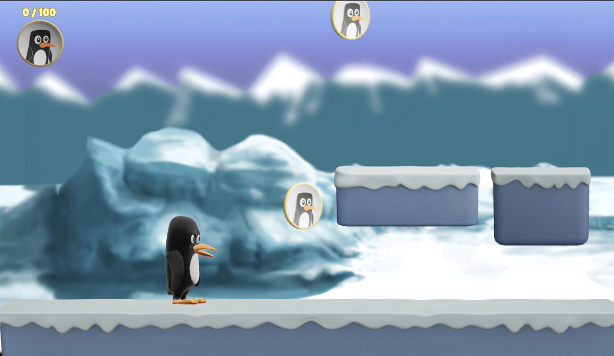 QuadroChaveGame's tweet image. Tuxy, resist! is a platform game inspired by great classics like Super Mario, Donkey Kong, but with replayability in mind. Every time you start the game you will see that the enemies and items are not in the same place as before. #game #gamedev #indiegamedeveloper #indiegaming