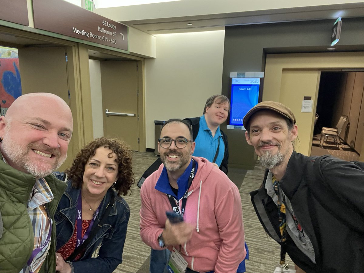 What an awesome experience! Our LGBTQ+ educator affinity group grappled with the reality of being a queer educator and student in today’s America. Our biggest takeaway: when the levers of power seek to disenfranchise, find what’s in your control and get to work. #NCCE24