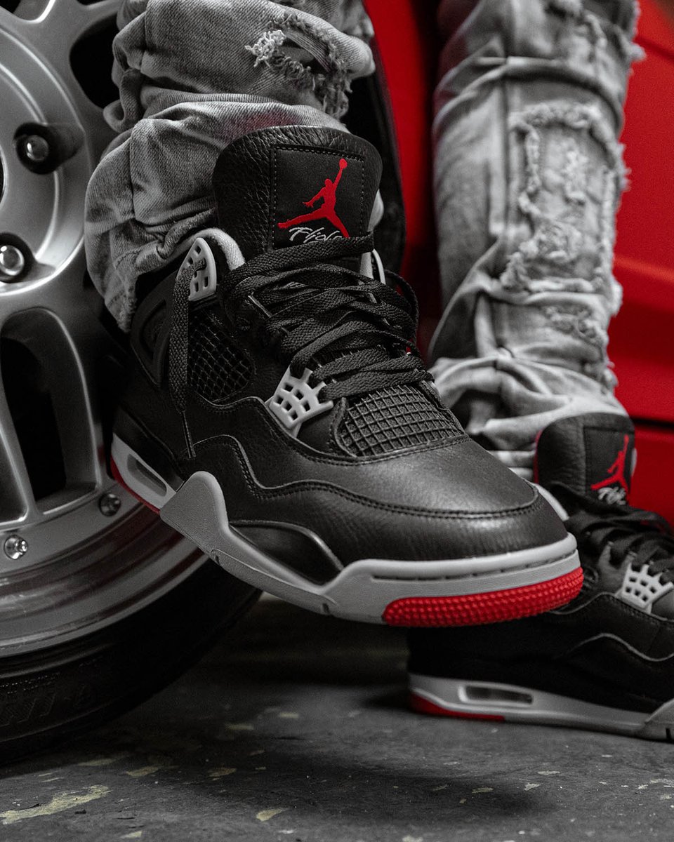snipes_usa's tweet photo. Crafted to perfection! 🔥

The Jordan Retro 4 "Bred Reimagined" launches online and in-store Saturday, 2/17 in full family sizing. Visit https://t.co/VA6BLWLqdl for a closer look. 

#snipesusa #snipesknows https://t.co/8pCRCqC0Zq