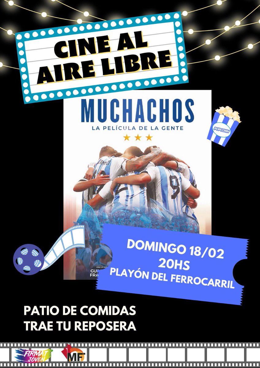 Tenes planes para este domingo????? 🍿🎦 Te invitamos al cine 🙌🏻