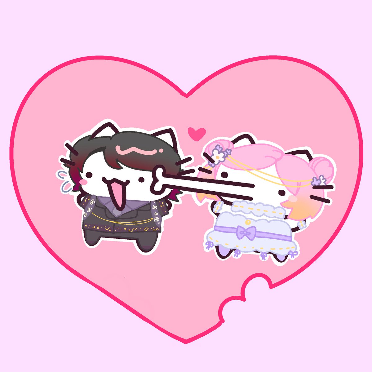 HAPPY VALENTINE'S DAY! 🫶💖 #CMiharuArt