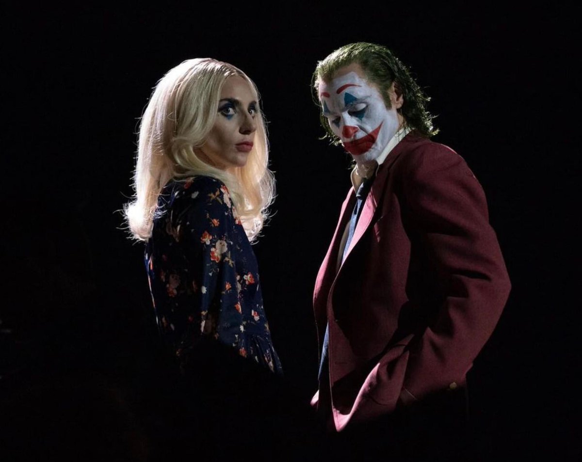 WaynoReacts's tweet photo. Harley Quinn and Joker come face to face in a brand new look at “Joker: Folie à Deux,” in theaters October 4. https://t.co/VNq9m7GEWo