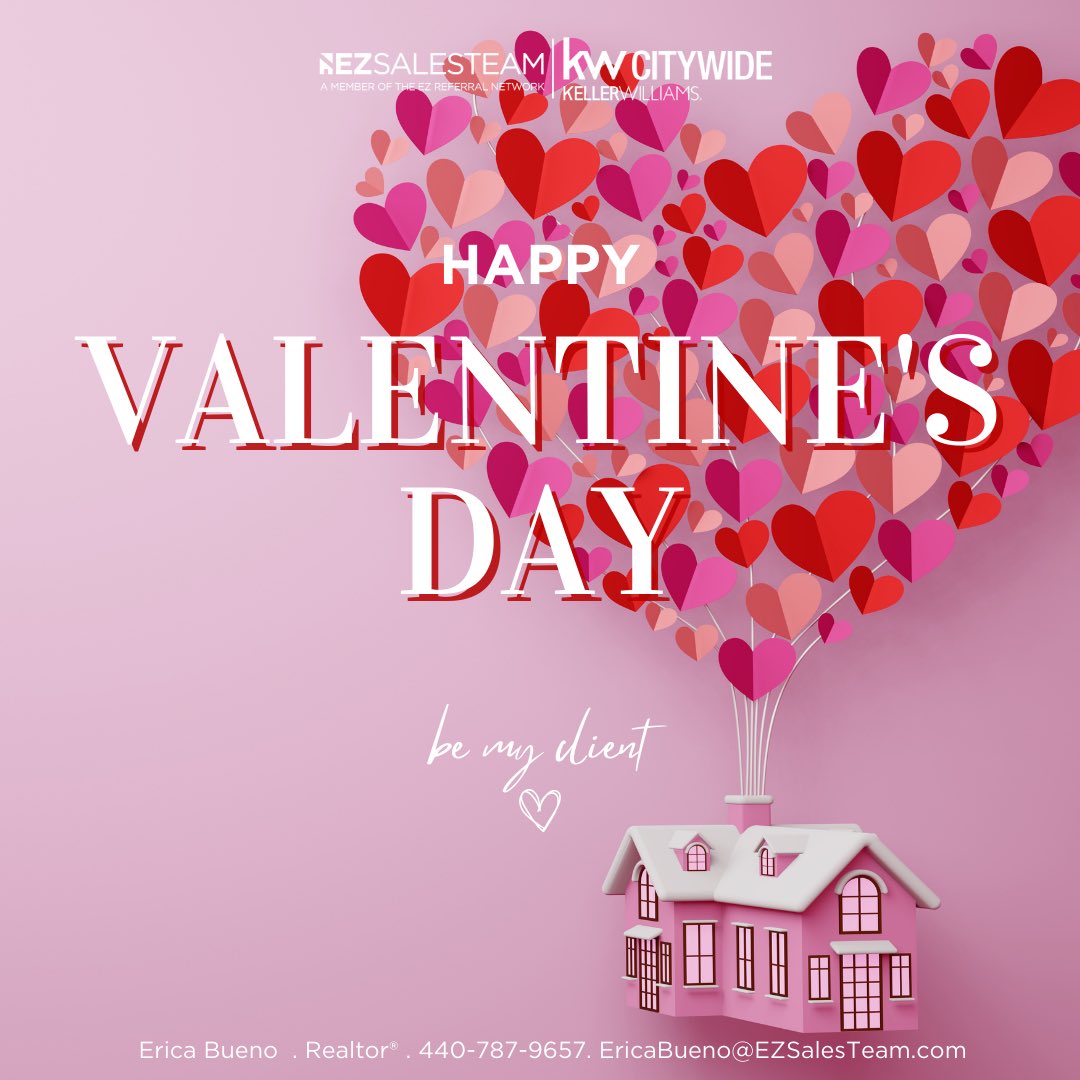 ✨🌹💝✨Happy Valentine’s Day✨💌💘💖💐✨ ✨ Want to be my client? Let’s connect 📲📲📲📲 #loverealestate #HappyValentines Book me on Calendy ✨ 🗓️ calendly.com/ericabueno 📲 linktr.ee/ericabuenoreal…