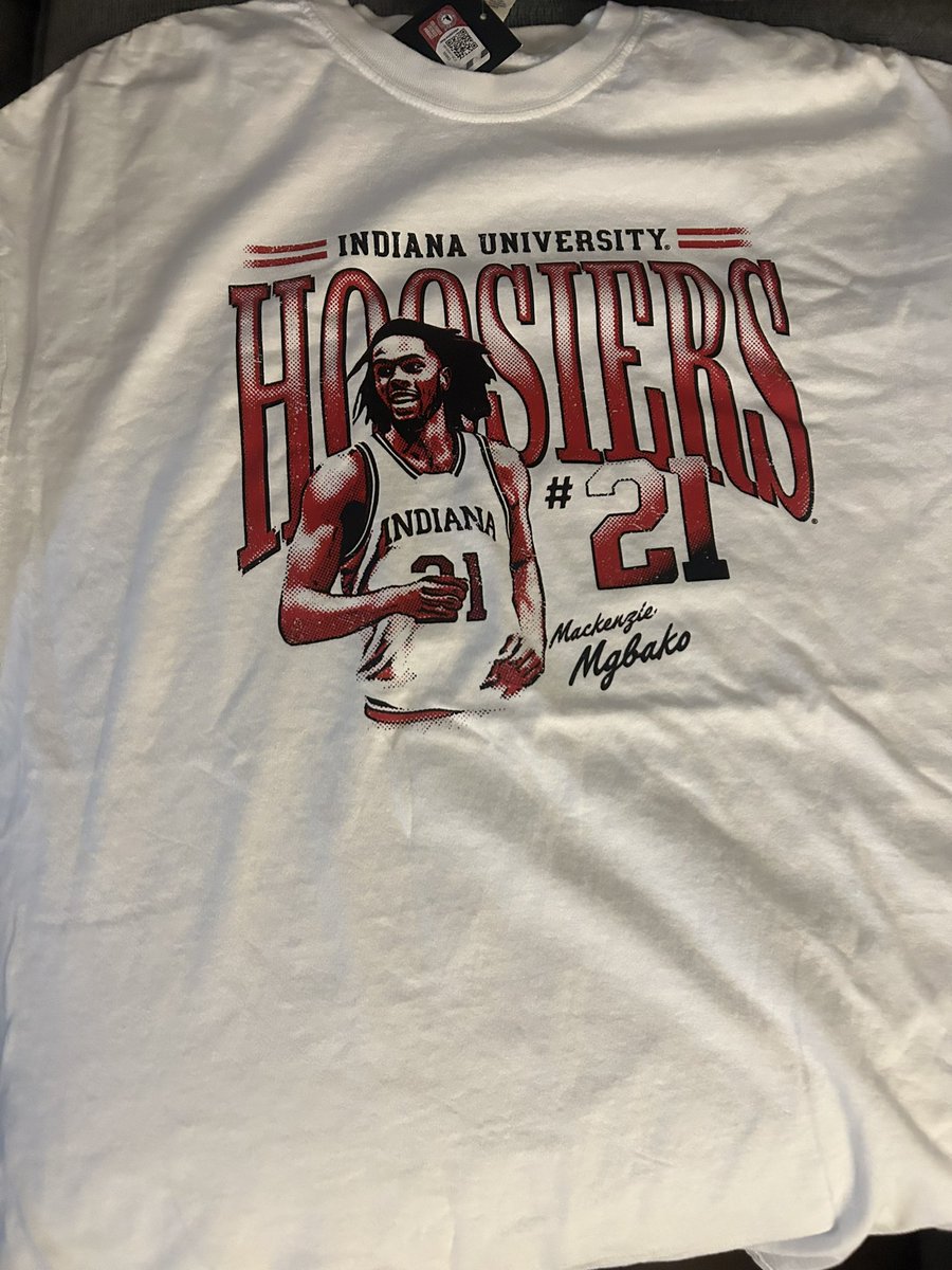 The misses knows, all I want for Valentine’s Day is more Hoosiers getting paid. Love the @MackenzieMgbako shirt. Happy Valentine’s Day Hoosiers. #iubb