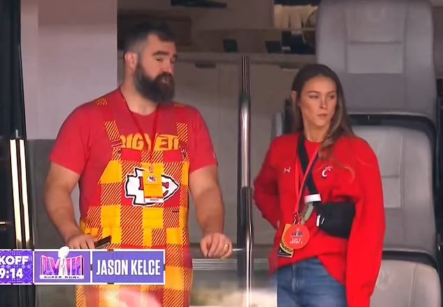 Jason Kelce confirmed that Kylie Kelce does indeed refuse to wear any other team’s gear than the Eagles. “She will not do it.. I try to tell her “Listen Kylie, we have family in the game. It’s okay to cheer on that team. They’re not playing the Eagles. She just refuses to do it”