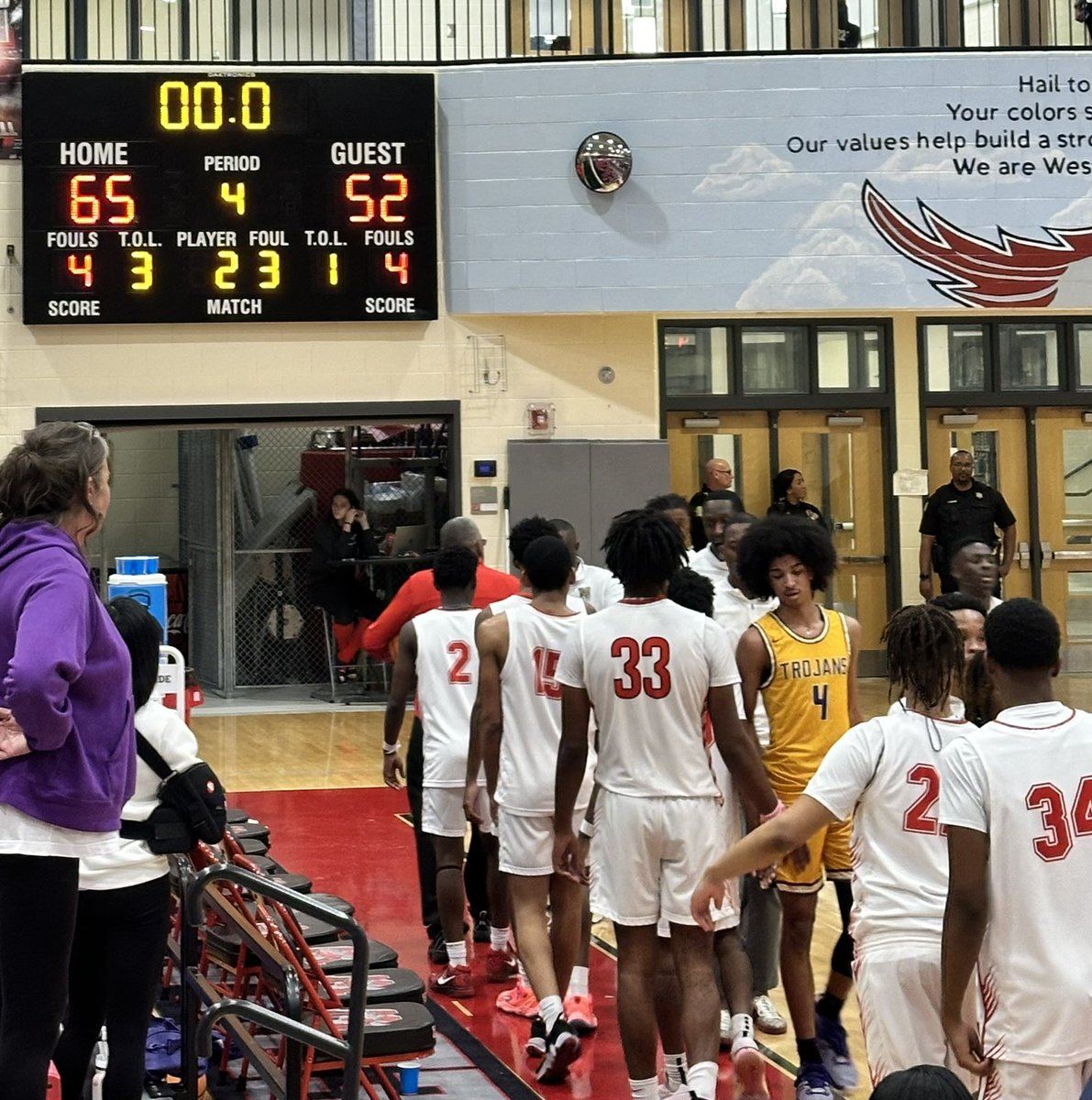 Congrats to <a href="/RedhawkMBB/">Westwood Basketball</a> for heading to round 2 with a win over Northwestern!