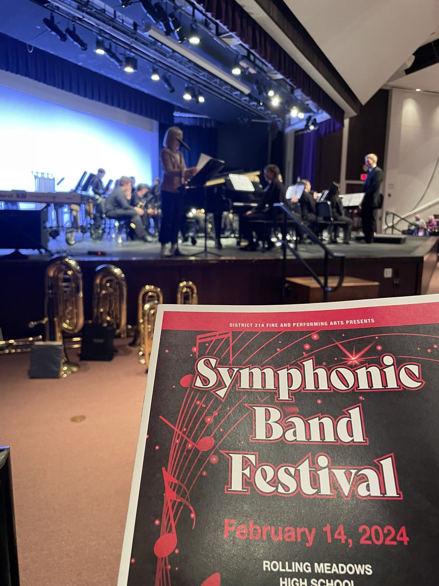 d214finearts (@d214finearts) on Twitter photo Different theater. Different schools. But the same incredible <a href="/District214/">District 214</a> talent tonight. Thank you <a href="/RMHSKelly/">Megan Brickman Kelly</a> for the warm welcome. Great work <a href="/prospectband/">Prospect Band</a> <a href="/EG_Band/">EGHSBand</a> <a href="/RMHSMUSTANGS/">Rolling Meadows HS</a> band! Different theater. Different schools. But the same incredible <a href="/District214/">District 214</a> talent tonight. Thank you <a href="/RMHSKelly/">Megan Brickman Kelly</a> for the warm welcome. Great work <a href="/prospectband/">Prospect Band</a> <a href="/EG_Band/">EGHSBand</a> <a href="/RMHSMUSTANGS/">Rolling Meadows HS</a> band!