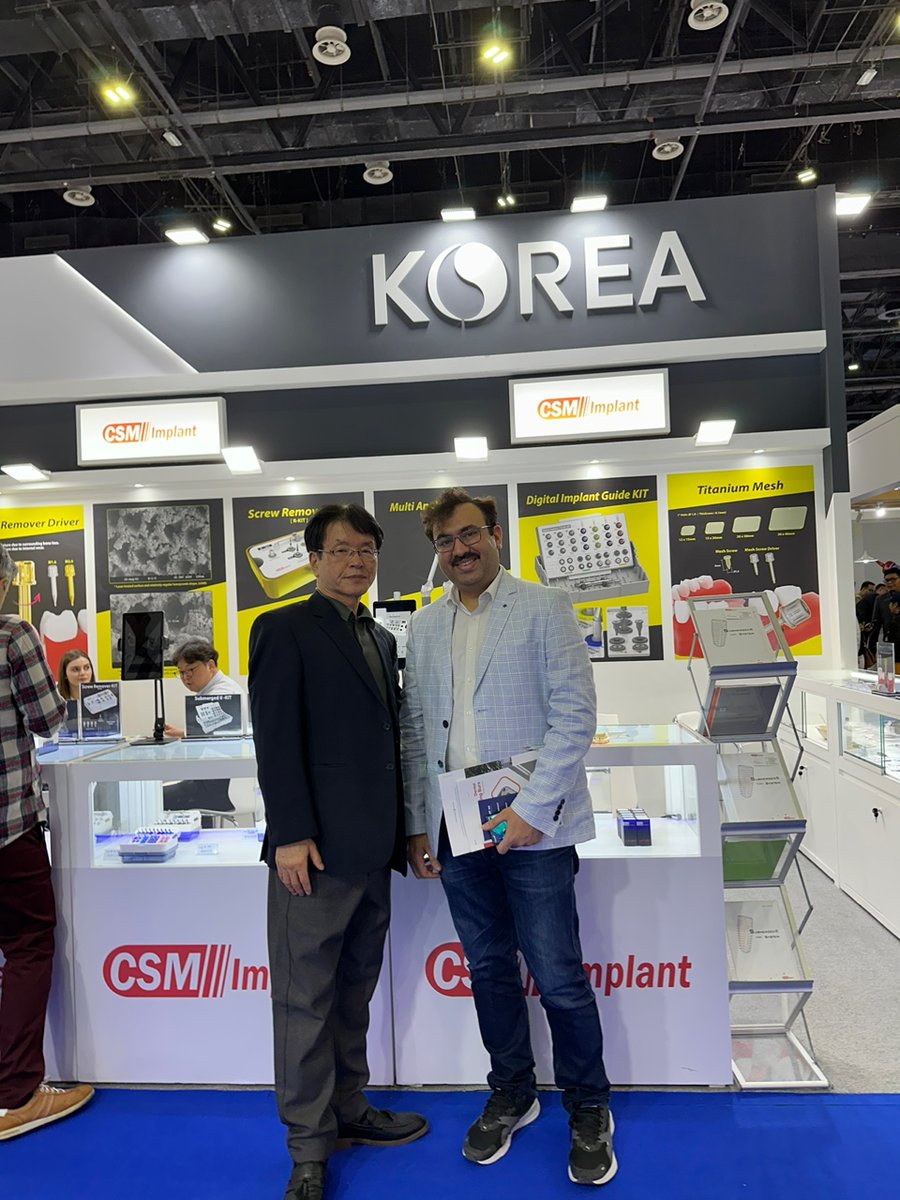 csmimplant's tweet photo. AEEDC Dubai 2024
It was great to see everyone here!
We hope to do great business with them in the future. 
#aeedc #aeedcdubai #aeedc2024 #dubai #dentalimplants #dental #implants #manufacture #manufacturing https://t.co/ZPyLKDOdx5