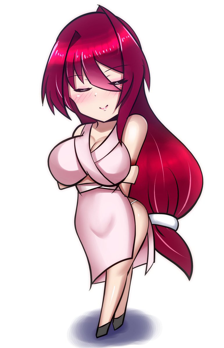 ちなみにうちのしぐれママの私服?はこういう着物タイプで、サイズが合わない下着とか服とか気にせずゆったり着れるからという理由。
…この人に剣道教わる少年達… 