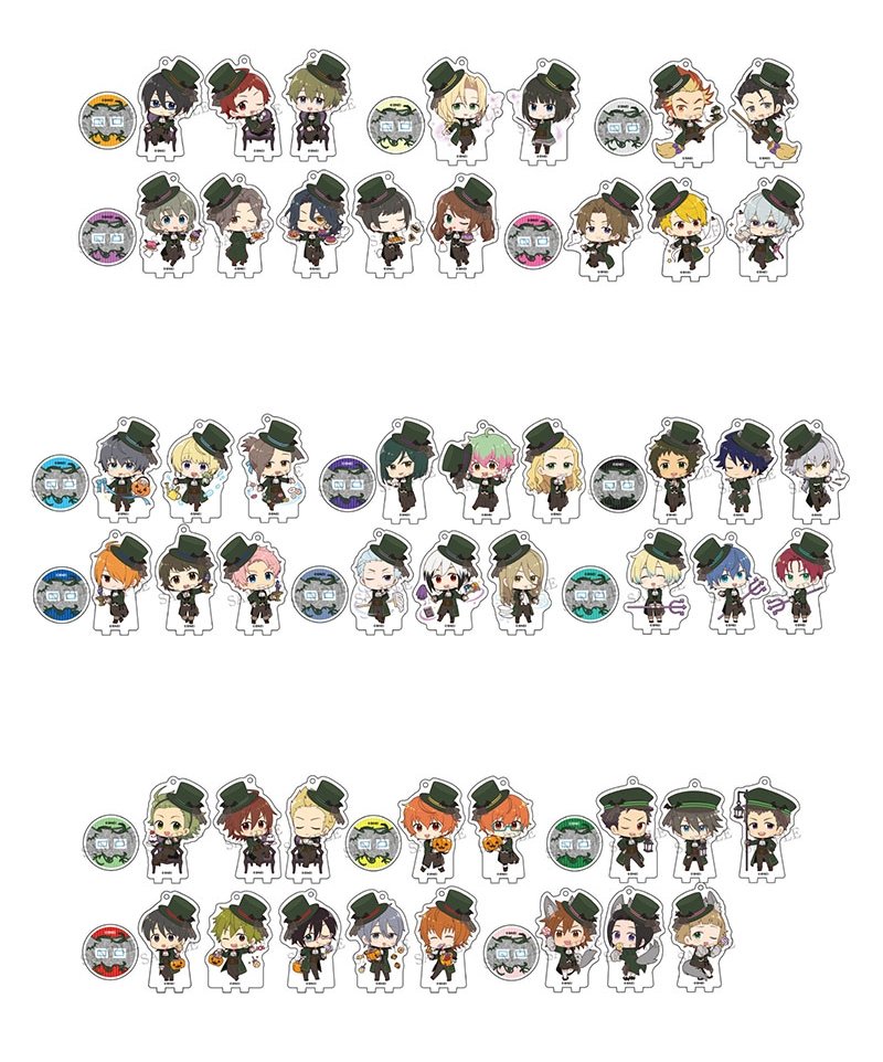 アニメイトカフェ アイドルマスターSideM アクスタ 缶バッジ バラ売り