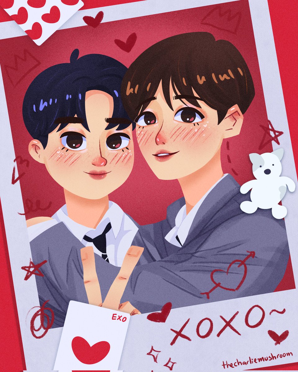 💌 Valentine's Day at school! 💘
#EXO #exofanart #baeksoo #baekhyun #kyungsoo