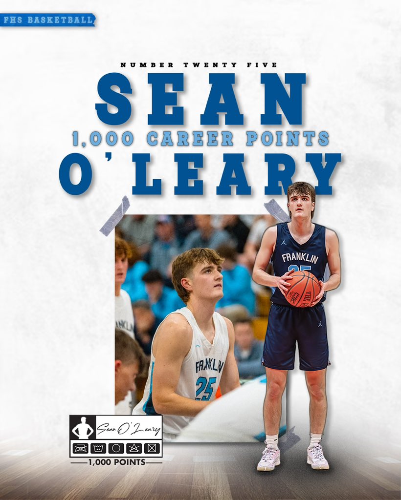 FHS Boys Basketball (@fhsboysbball) on Twitter photo Congratulations Sean on 1000 career points! Congratulations Sean on 1000 career points!