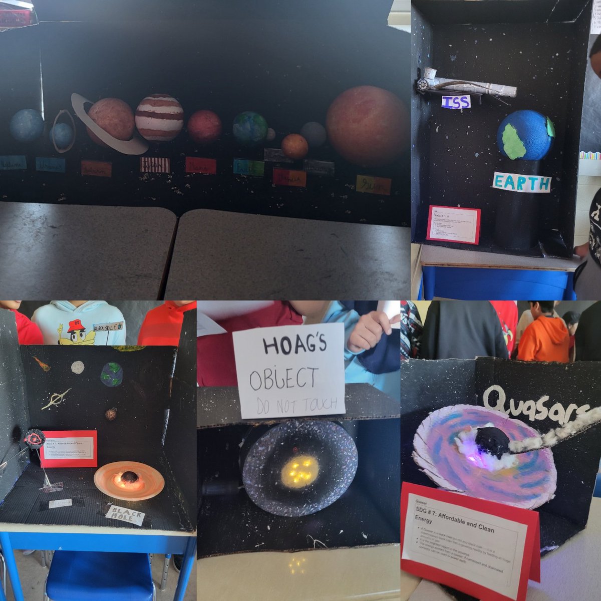 Science space gallery walk at the Lake. <a href="/PNeerja/">Neerja</a> #science #SDGs #Space #StudentSuccess #Joy