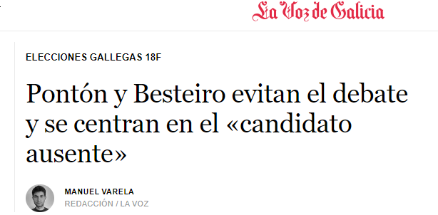 _uxio's tweet photo. No sé si el que evitó el debate fue Rueda, no sé. https://t.co/fm6ZmGOUem