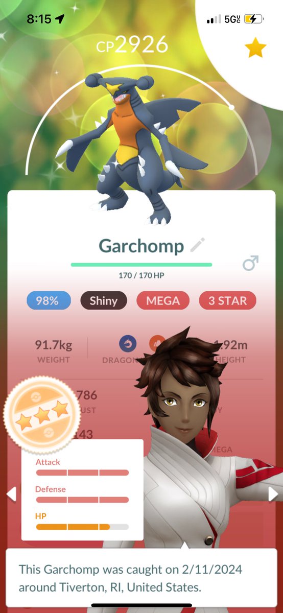 WickedSinful93's tweet photo. Soooo during last weeks event I got my personal best trade since beginning my #PokemonGo adventure. #ShinyPokemon and a knockout appraise. Thanks to my wonderful fiancé. https://t.co/qQxpkZPDlB