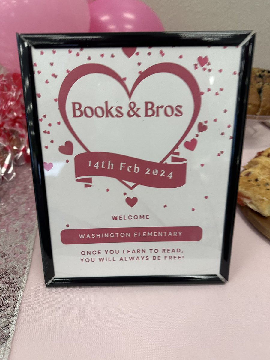 Books and Bros Breakfast- celebrating the love of reading and eating good food! #restoringthevillage @LeroyKelsonIV @RivieraBeachPD @Area4SuptPBCSD
