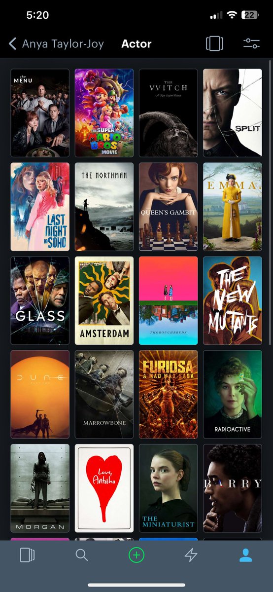 dune 2 in anya’s letterboxd filmography…. we live in strange times