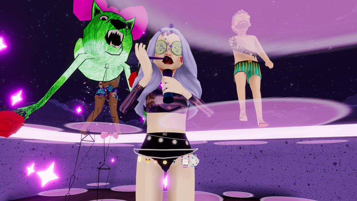 Perfect couple <a href="/meangreendoge/">MeanGreenDoge.dcl.eth</a> <a href="/toxicwaifudcl/">ToxicWaifu</a>  (maybe a throuple w <a href="/fecet/">fea24441</a>?)