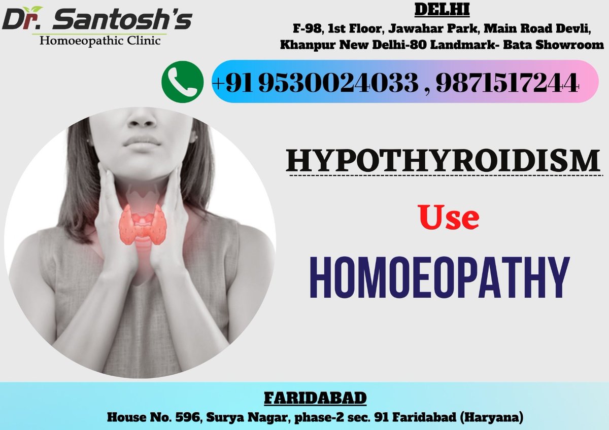 DrSantoshskuma1's tweet photo. A condition in which the thyroid gland doesn't produce enough thyroid hormone.
#Hypothyroidism #ThyroidHealth #ThyroidAwareness #ThyroidSupport #Hashimotos #ThyroidWarrior #ThyroidProblems #ThyroidIssues #ThyroidCommunity #ThyroidSymptoms
Call us-9350024033/9871517244 https://t.co/ib9h1suqoE