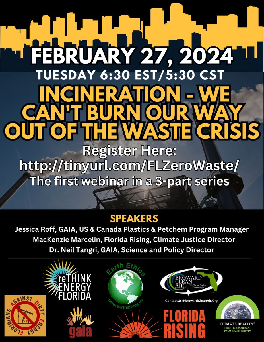 GAIA -Global Alliance for Incinerator Alternatives tweet media