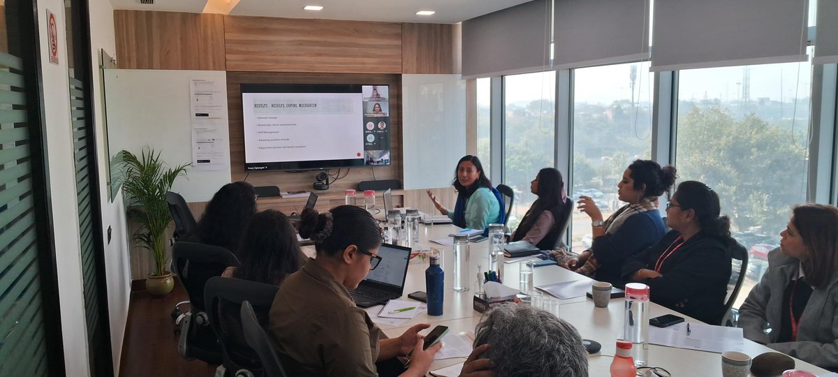 Happening Now! Our stakeholder consultation, 'Tackling Endometriosis Together to Improve Women’s Lives in India,' is happening live! We are sharing research findings and setting priorities for early #diagnosis and treatment of #endometriosis in India. 🔗bit.ly/4bxwhHP