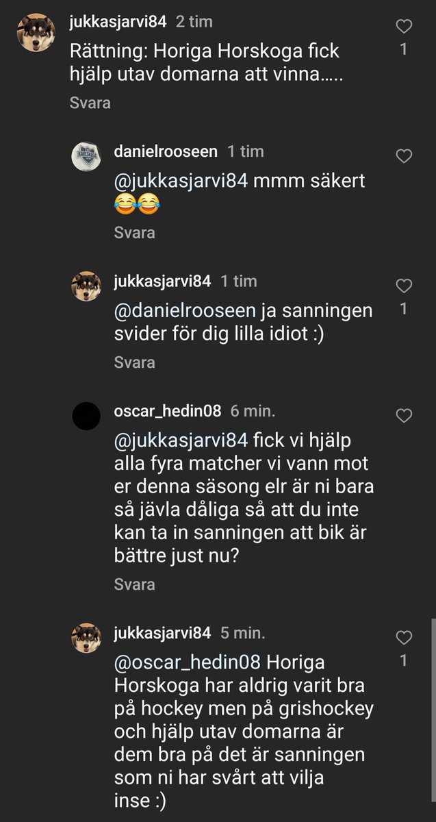 Jag tror att någon är lite bitter idag... 😂 #bikkarlskoga #västeråsik