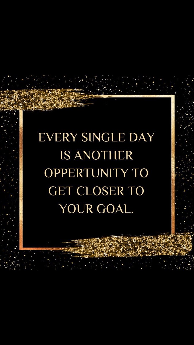 RegitzeSimonsen's tweet image. "Every day is a fresh chance to edge closer to your goals, seize it with determination and purpose." 🌟📆 #DailyProgress #GoalAchievement