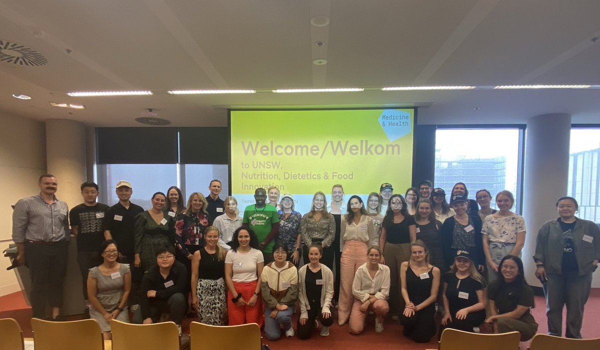 Fantastic morning celebrating diverse #nutrition & #dietetic #research from @WUR Wageningen University 🇳🇱& @UNSWMedicine & Health 🇦🇺. 40 PhD candidates & staff presented research in chronic disease & clinical care. Thanks @MerranFindlay @edithfeskens & @PolGrootswagers