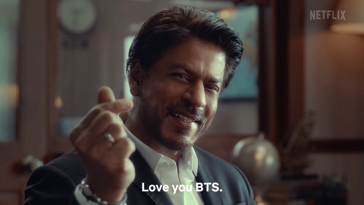 the S in SRK stands for saranghaeyo 🥹💜