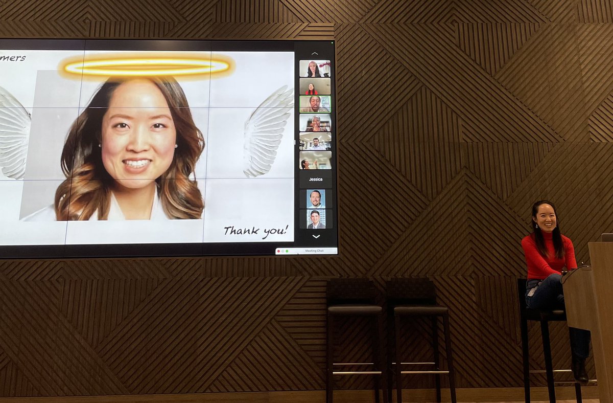 DrMichelleLin's tweet photo. Too funny to not share 🤣
Thanks @c_ngaruiya for the shout out and J Newberry for the pic
❤️ my coworkers, friends, and the community of practice we’re building @StanfordEMED
#DoingBigThings #FartherTogether https://t.co/BZjQmJcErz