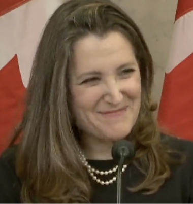 She was smiling when she froze the bank accounts of single moms who donated $10 to a freedom cause. 

She won't be smiling when the freedom protesters take her to court. 

I can't stand these people and what they did over the last several years.