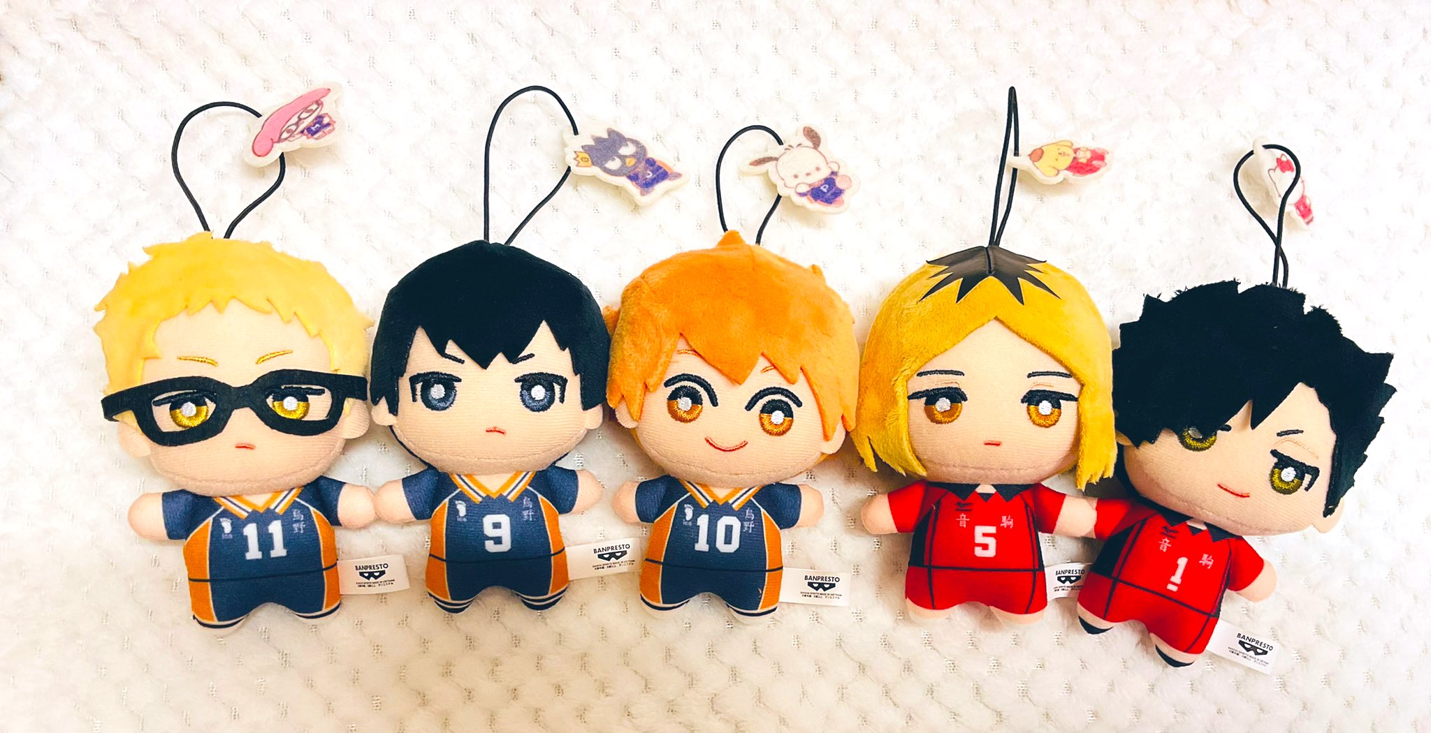 ハイキュー！！×サンリオキャラクターズちみっともぬい全13種