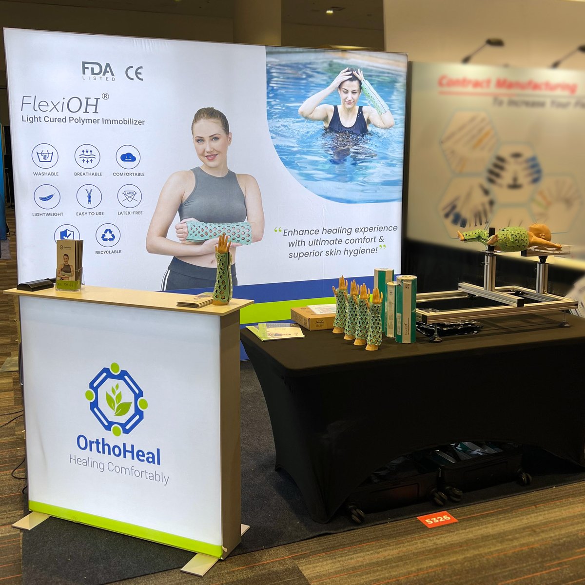 OrthoHeal's tweet image. The future of comfortable and waterproof orthopedic immobilization is waiting for you at AAOS 2024 Annual Meeting. #AAOS2024 #SanFrancisco 

𝐃𝐨𝐧&apos;𝐭 𝐅𝐨𝐫𝐠𝐞𝐭:
Stall # 5326
February 12 - 16, 2024

#aaos #exhibition #tradeshow #OrthoHeal #FlexiOH  #orthopaedics #washablecast
