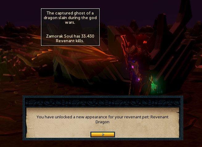 ZamorakSoul's tweet photo. HUGE luck this week: ULTIMATE SLAYER IS DONE!!!💀⚔️ Probably one of my biggest achievements to date! 

Bonus: went to Revenants afterwards to chill, got my last two pet drops 1k kc apart! Hilariously I got the Knight from an Imp and the Dragon from itself!

#Runescape https://t.co/kc95gEqc83