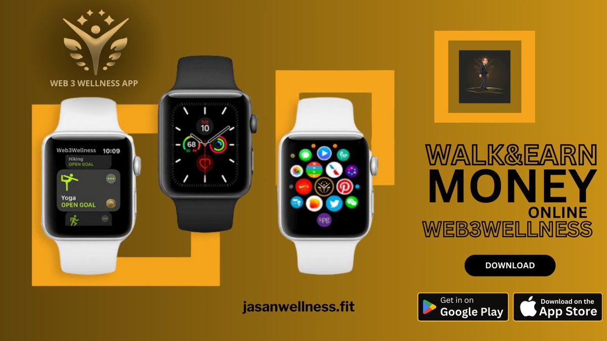 JWSocial1's tweet photo. Walk and receive a JW token as reward. We reciprocate for every step take toward your health goals! 🚶‍♀️🚶‍♂️🪙Only One Click Away! Download Now - https://t.co/99BWF7cW6x About - https://t.co/BunbOiHUsA
#webwellnessapp #wellness #healthy #jwtoken #getrewards #earnonlinemoney #future https://t.co/Ni6VEpE9CN