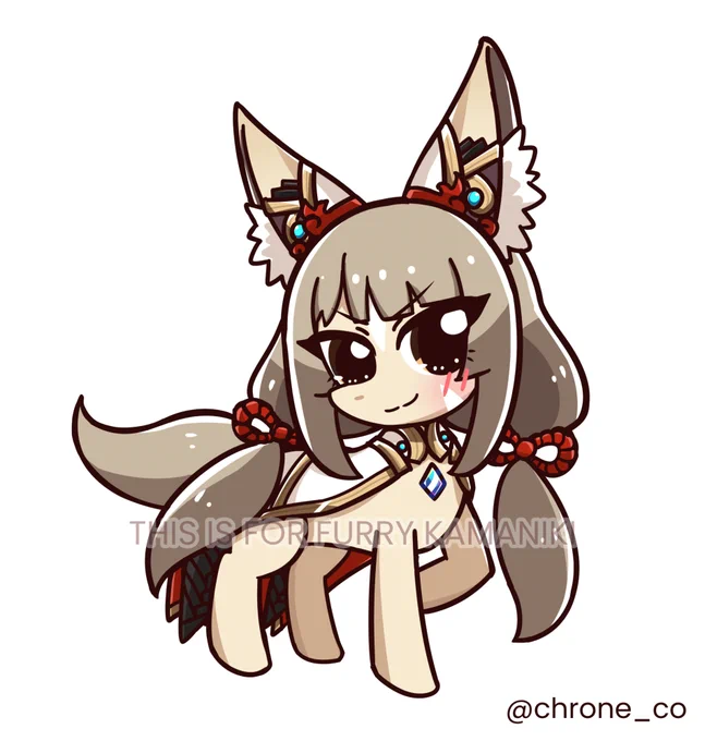 Here is your pony Nia   